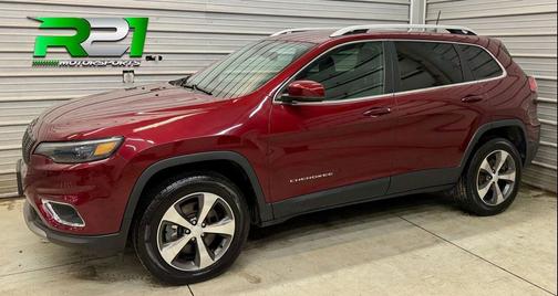 Velvet Red Pearlcoat 2019 Jeep Cherokee Limited