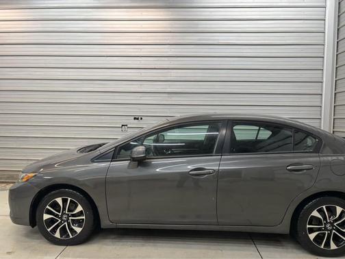 Gray 2013 Honda Civic EX