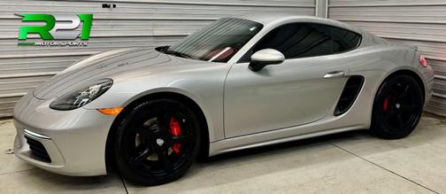 GT Silver Metallic 2017 Porsche 718 Cayman S