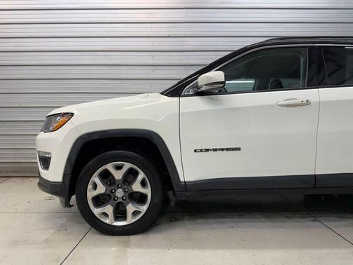 White Clearcoat 2018 Jeep Compass Limited