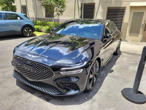 Black 2023 Genesis G70 3.3T