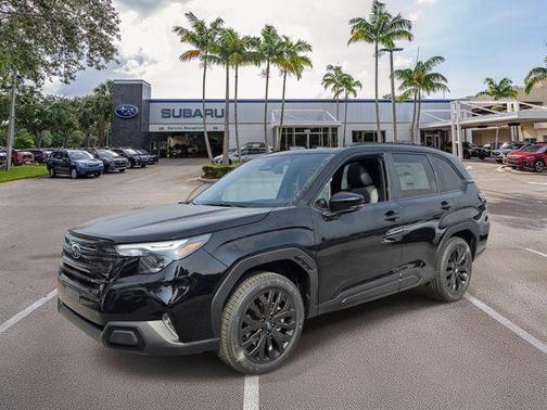 Crystal Black 2026 Subaru Forester Sport