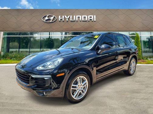 Black 2017 Porsche Cayenne