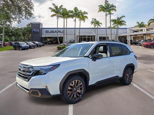 Crystal White 2026 Subaru Forester Sport