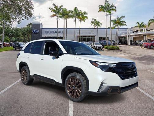 Crystal White 2026 Subaru Forester Sport