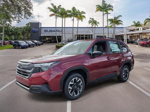Crimson Red 2026 Subaru Forester