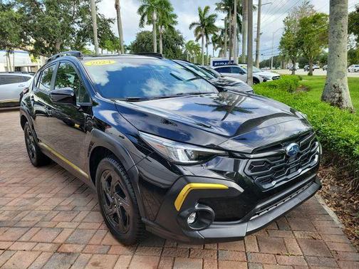 Crystal Black Silica 2024 Subaru Crosstrek Sport