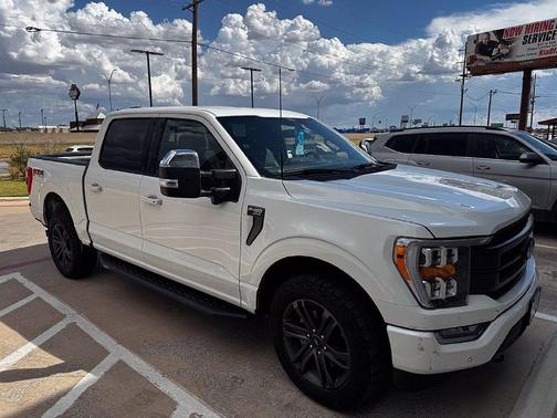 White Metallic 2022 Ford F-150 Lariat