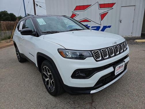 Bright White Clearcoat 2025 Jeep Compass Limited