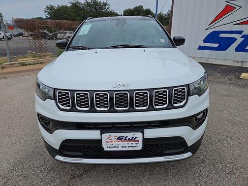 Bright White Clearcoat 2025 Jeep Compass Limited