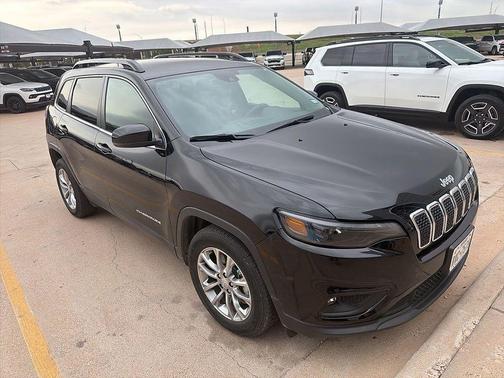 Diamond Black 2022 Jeep Cherokee Latitude Lux