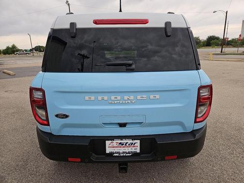Blue 2024 Ford Bronco Sport Heritage