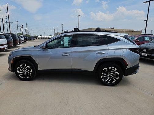 Shimmering Silver 2026 Hyundai TUCSON Hybrid Limited