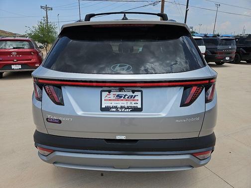 Shimmering Silver 2026 Hyundai TUCSON Hybrid Limited