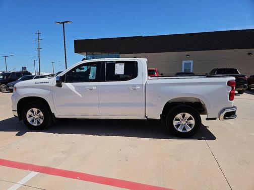 Summit White 2025 Chevrolet Silverado 1500 LT