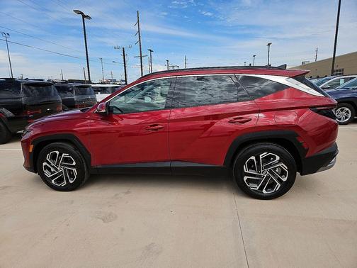 Red 2026 Hyundai TUCSON Limited