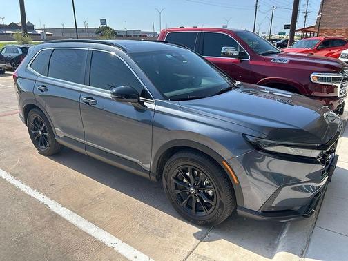 Gray Metallic 2025 Honda CR-V Hybrid Sport-L