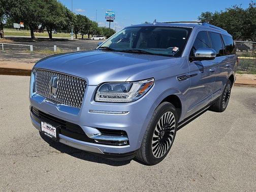 Crystal Blue 2021 Lincoln Navigator Black Label