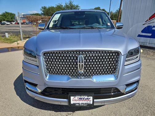 Crystal Blue 2021 Lincoln Navigator Black Label