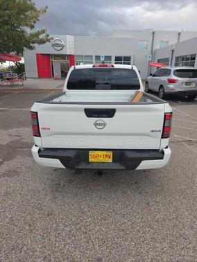 Glacier White 2025 Nissan Frontier SV