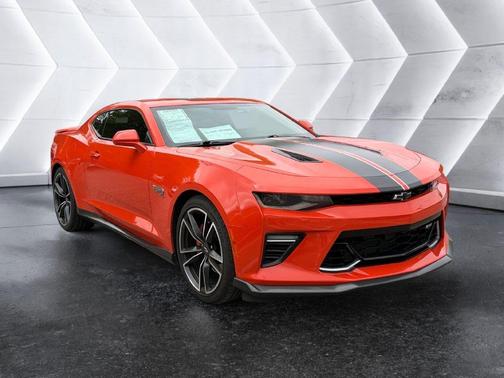 Orange 2018 Chevrolet Camaro 2SS