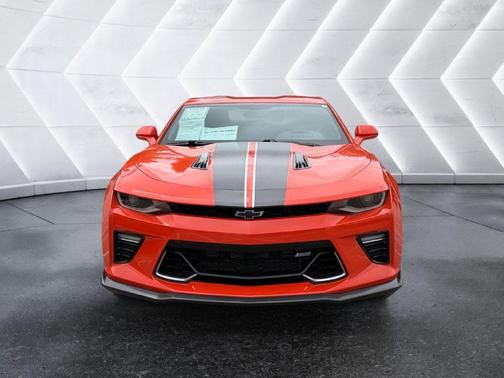 Orange 2018 Chevrolet Camaro 2SS