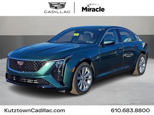 Teal 2026 Cadillac CT5 Premium Luxury