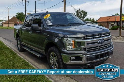 Gray 2019 Ford F-150 XLT