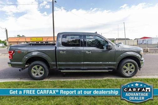 Gray 2019 Ford F-150 XLT