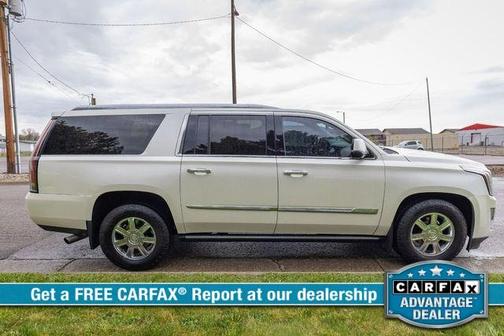 White 2015 Cadillac Escalade ESV Premium