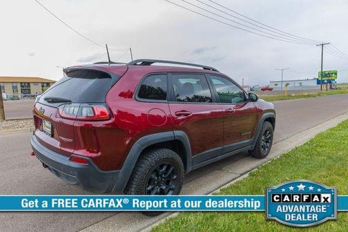 Red 2021 Jeep Cherokee Trailhawk