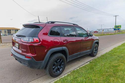 Red 2021 Jeep Cherokee Trailhawk