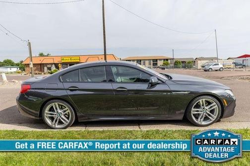 Gray 2015 BMW 650 Gran Coupe i