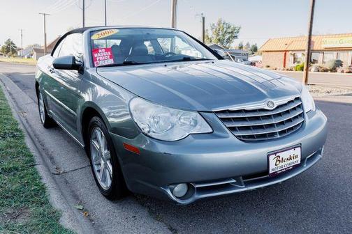 Blue 2008 Chrysler Sebring Limited