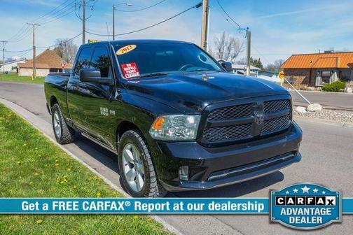 Black 2013 RAM 1500 Tradesman/Express