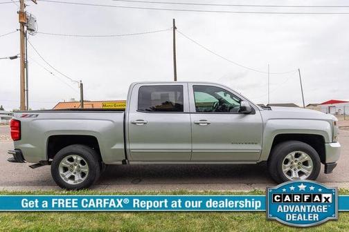 Silver 2016 Chevrolet Silverado 1500 LT