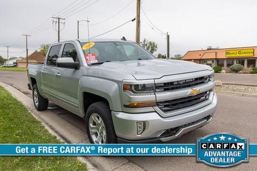Silver 2016 Chevrolet Silverado 1500 LT