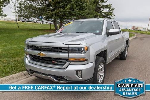 Silver 2016 Chevrolet Silverado 1500 LT