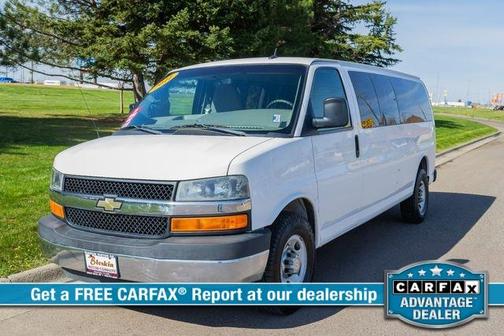 White 2011 Chevrolet Express 3500 LT