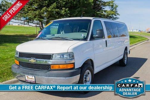 White 2011 Chevrolet Express 3500 LT