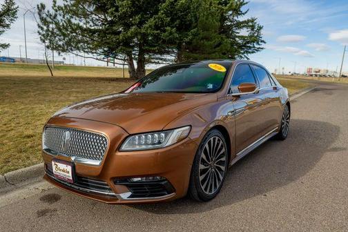 Brown 2017 Lincoln Continental Black Label