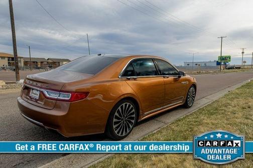 2017 Lincoln Continental Black Label