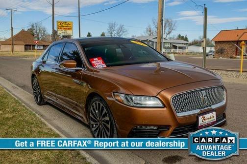 2017 Lincoln Continental Black Label