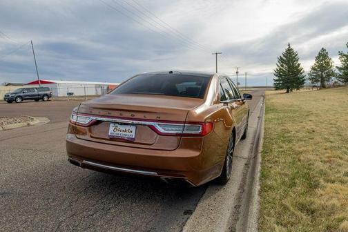 Brown 2017 Lincoln Continental Black Label