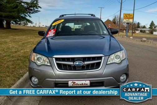 Blue 2008 Subaru Outback 2.5i