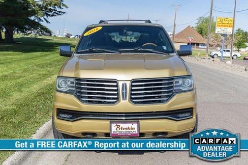 Gold 2016 Lincoln Navigator L Select