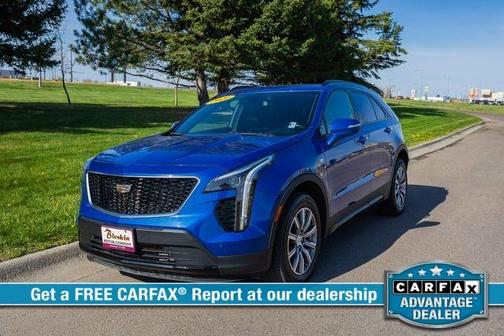 Blue 2021 Cadillac XT4 Sport