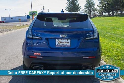 Blue 2021 Cadillac XT4 Sport