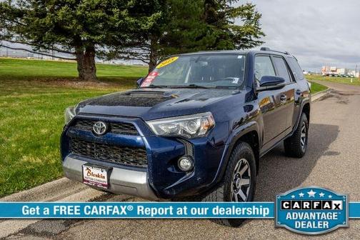 Blue 2018 Toyota 4Runner TRD Off Road Premium
