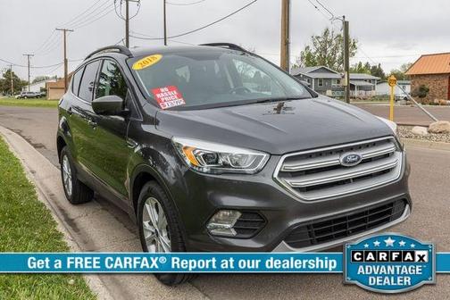Gray 2018 Ford Escape SEL